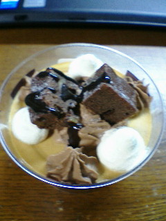 チョコレートパフェ＠セブンイレブン